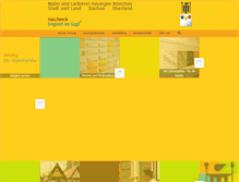 Tablet Screenshot of malerinnung-muenchen.de